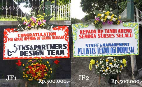 jogja florist Bunga Papan