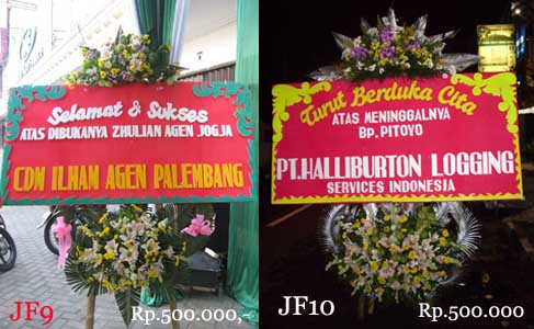 jogja florist Bunga Papan